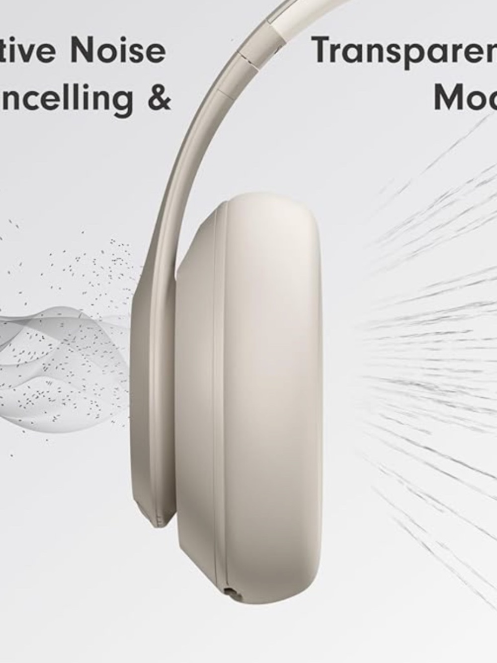 Beats Studio Pro Wireless Over-Ear Headphones Sandstone – ANC, 40hr Battery, Gre